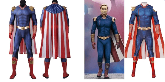 Homelander Cosplay Costumes